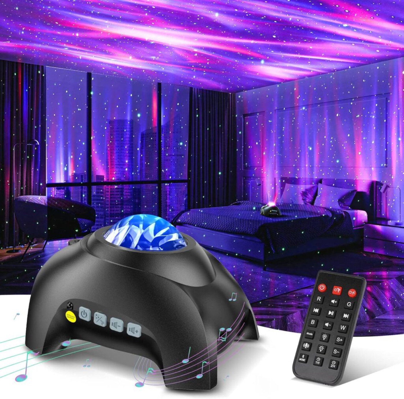 Northern Galaxy Light Aurora Projector product photo